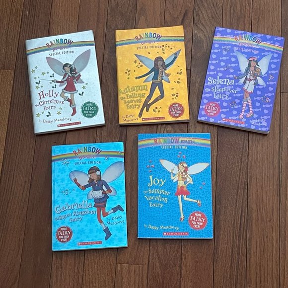 Rainbow Magic Special Edition 5 Book Lot - Picture 1 of 12